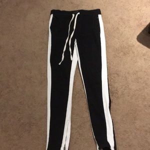 Kayden k zipper pant with long drawstring